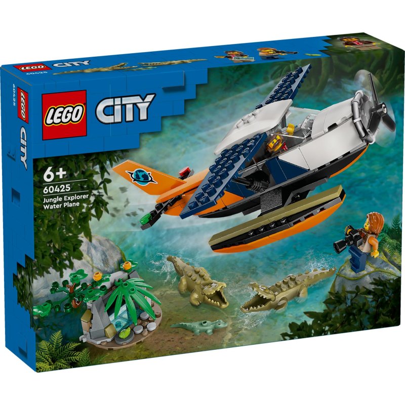 LEGO 60425 CITY JUNGLE WATERVLIEGTUIG - 411 0425 - 411-0425