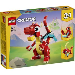 LEGO CREATOR 31145 RODE DRAAK - 411 1145 1 - 411-1145