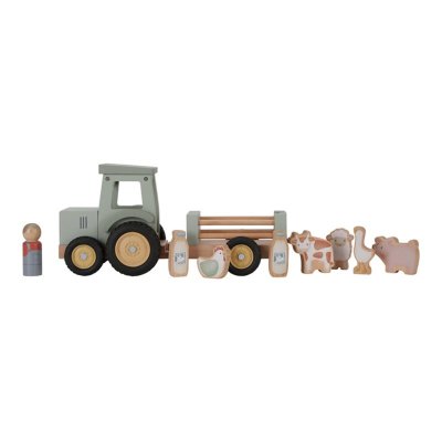 LITTLE FARM TRACTOR MET TRAILER - 422 7149 - 422-7149