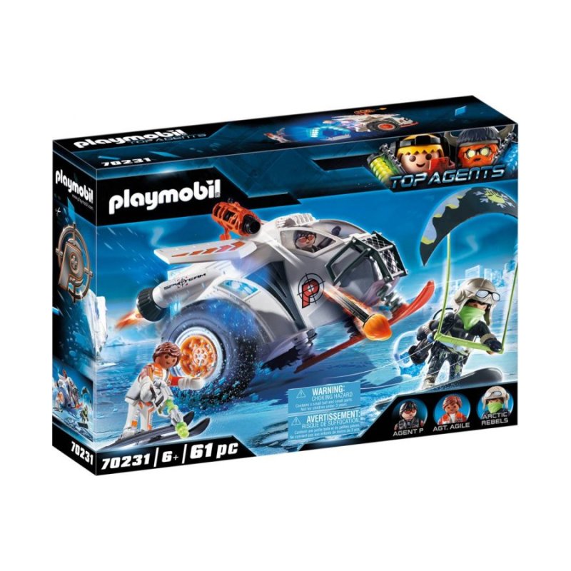 PLAYMOBIL 70231 SPY TEAM SNEEUWMOBIEL - 437 0231 - 437-0231