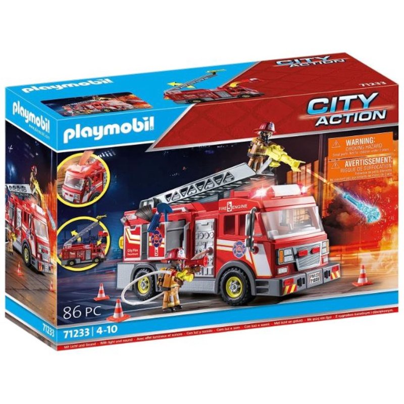 PLAYMOBIL 71233 BRANDWEERWAGEN PROMO - 437 1233 - 437-1233