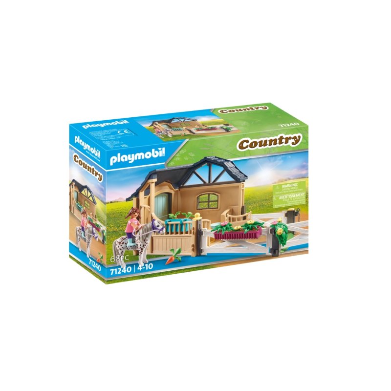 PLAYMOBIL COUNTRY 71240 UITBREIDING RIJS - 437 1240 - 437-1240