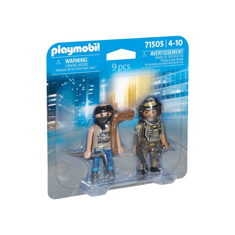 PLAYMOBIL 71505 DUOPACKS TACTISCHE POLIT - 437 5050 - 437-5050