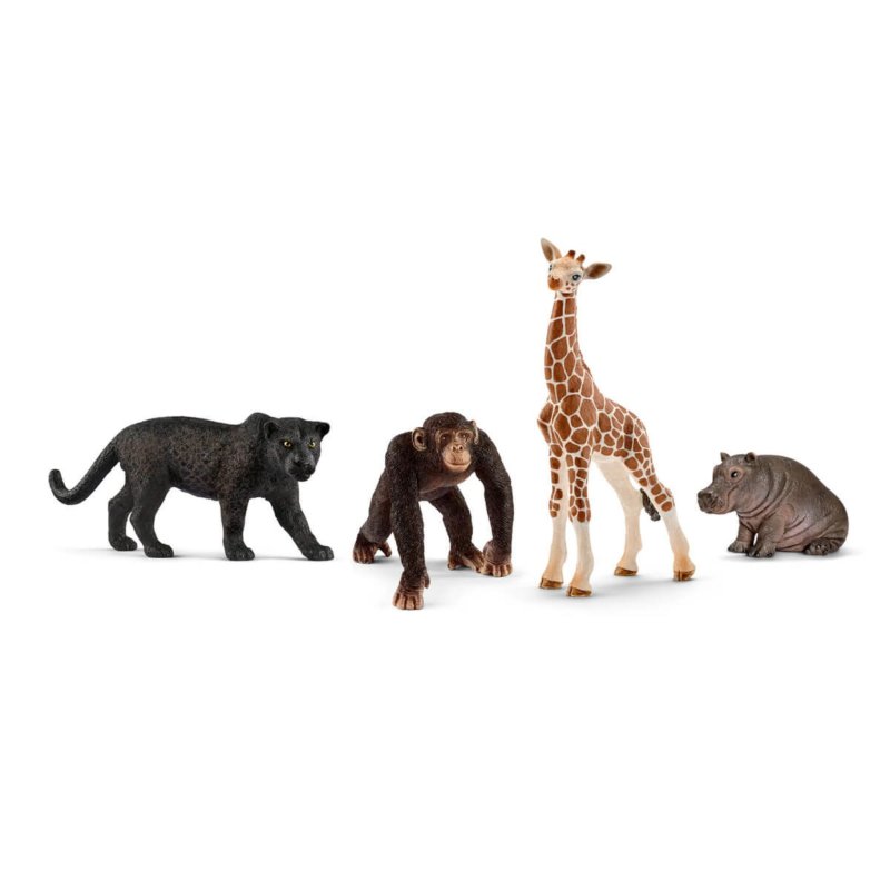 SCHLEICH 72162 WILD LIFE FIGURES PLAYSET - 446 1620 - 446-1620