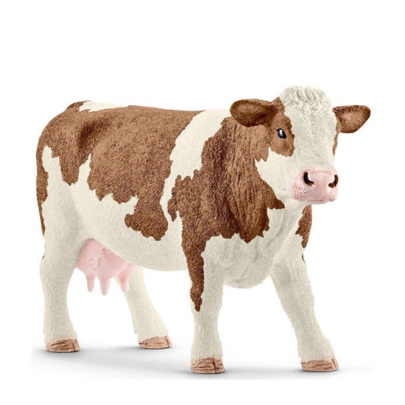 SCHLEICH 13801 SIMMENTAL KOE - 446 3801 - 446-3801