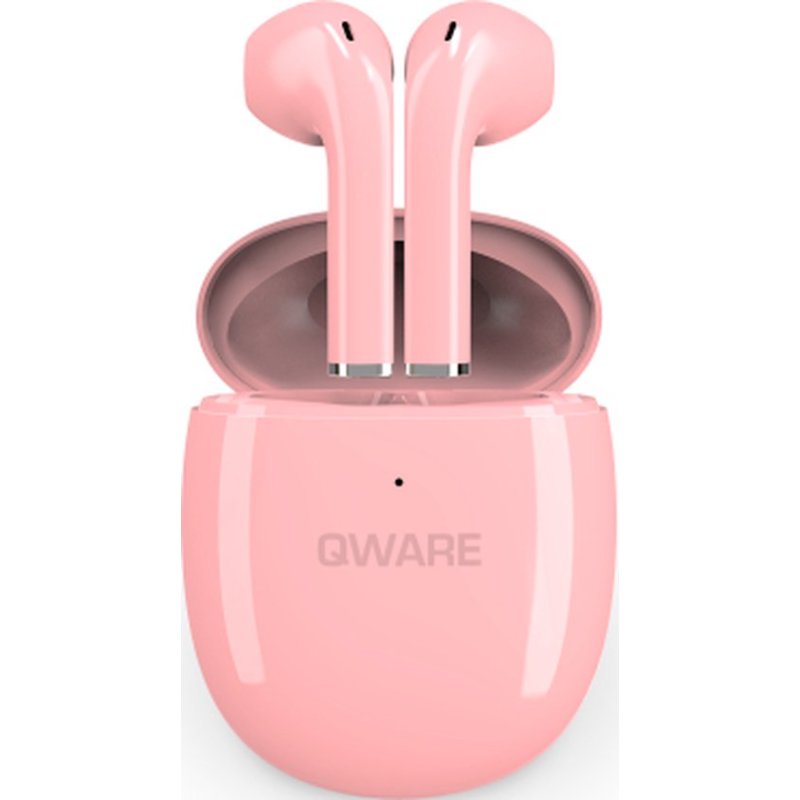 QWARE BT WIRELESS EARPHONES PINK - 460x840 - QWSND-015PK