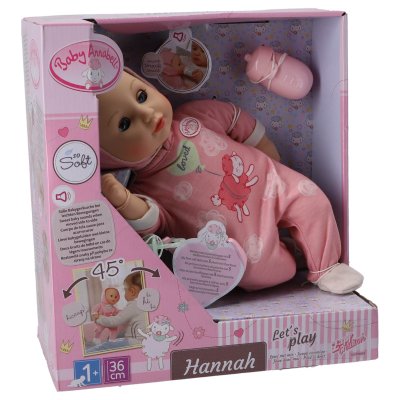 BABY ANNABELL HANNAH 36CM PLAY WITH ME - 505 0692 - 505-0692