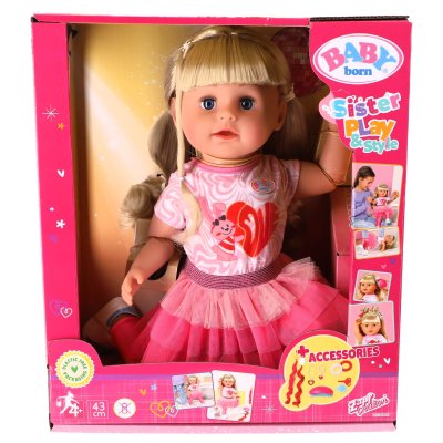 BABY BORN CARLA SISTER 43CM - 505 3018 - 505-3018