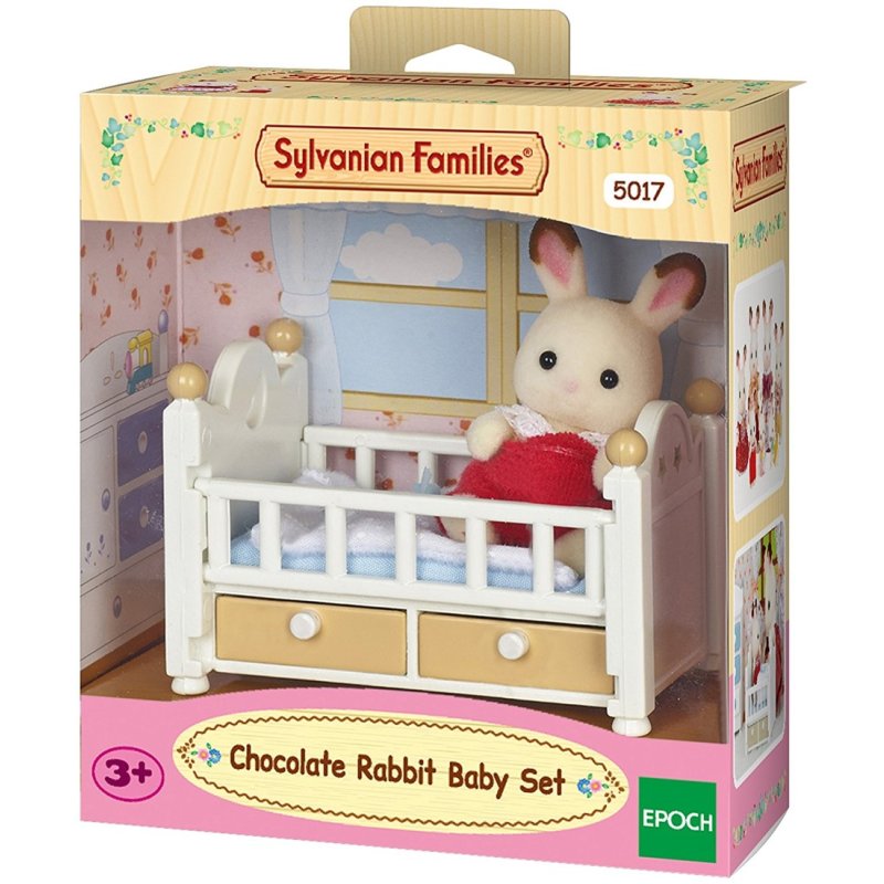 SYLVANIAN CHOCOLADE KONIJN BABY SET 5017 - 5054131050170 1 - 594-2205