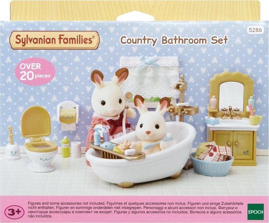 SYLVANIAN COUNTRY BADKAMER SET 5286 - 550x455 - 05286