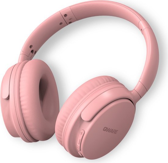 QWARE BT WIRELESS HEADPHONE PINK - 550x531 - QWSND-550PK