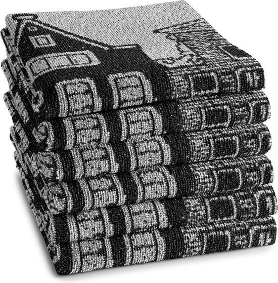 DDDDD KEUKENDOEK CANAL BLACK 50X55 - 550x559 5 - *0010241168