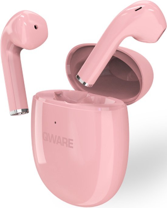 QWARE BT WIRELESS EARPHONES PINK - 550x684 - QWSND-015PK