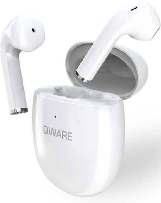 QWARE BT WIRELESS EARPHONES WHITE - 550x691 - QWSND-015WH