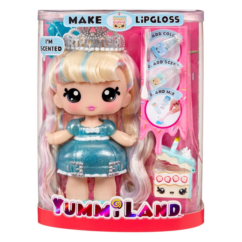 YUMMILAND LARGE DOLL + LIPGLOSS PET CALL - 556 0742 - 556-0742