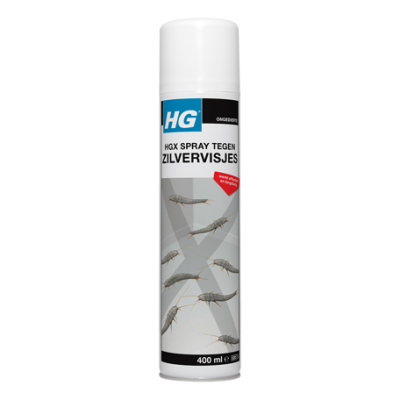 HG X SPRAY TEGEN ZILVERVISJES 400ML - 568040100 - 568040100