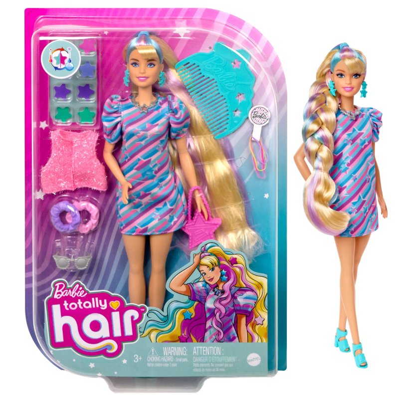 BARBIE TOTALLY HAIR POPPEN ASS - 571 4828 - 571-4828