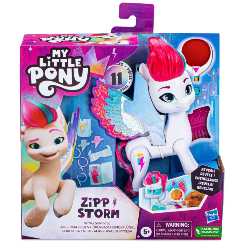 MY LITTLE PONY MAGISCHE VLEUGELS ZIPP ST - 575 8909 - 575-8909