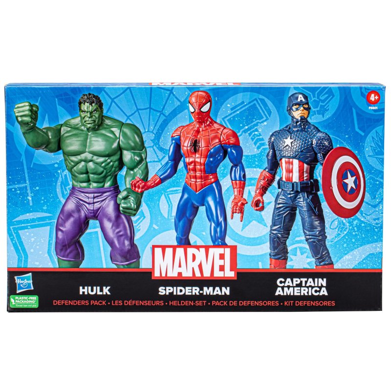 MARVEL MIGHTY HEROES 25CM 3-PACK - 576 0150 - 576-0150