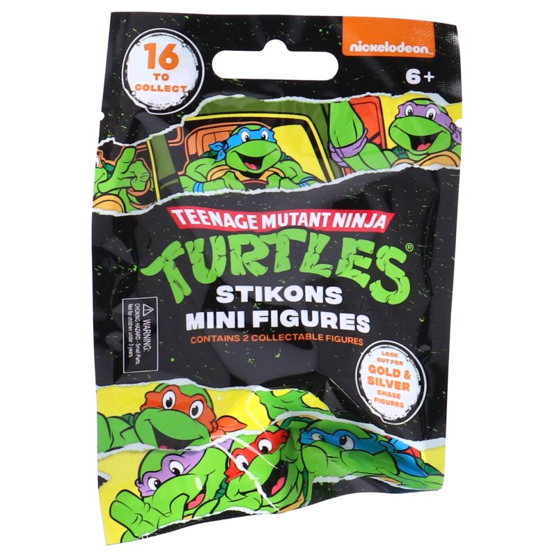 TURTLES MINIFIGURE STICKON ASSORTI - 576 2880 - 576-2880