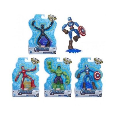 MARVEL AVENGERS BEND N FLEX 15CM FIGUUR - 576 3776 - 576-3776