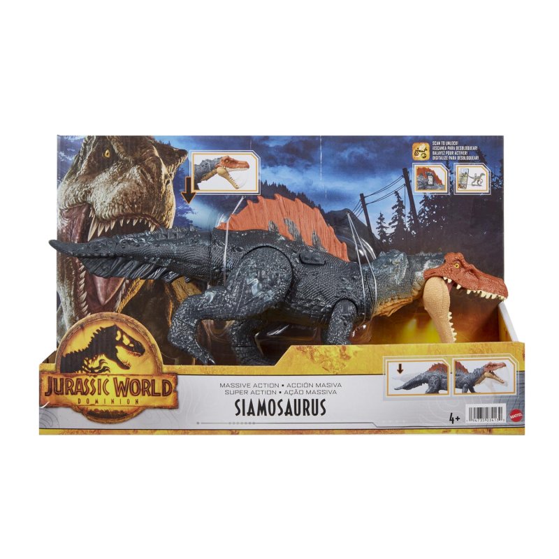 JURASSIC WORLD ACTION SIAMOSAURUS - 576 4130 - 576-4130