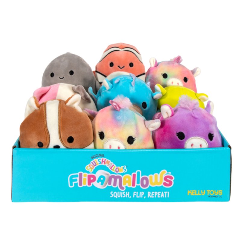 SQUISHMALLOWS 11CM FLIP-A-MALLOW ASSORTI - 586 0105 - 586-0105