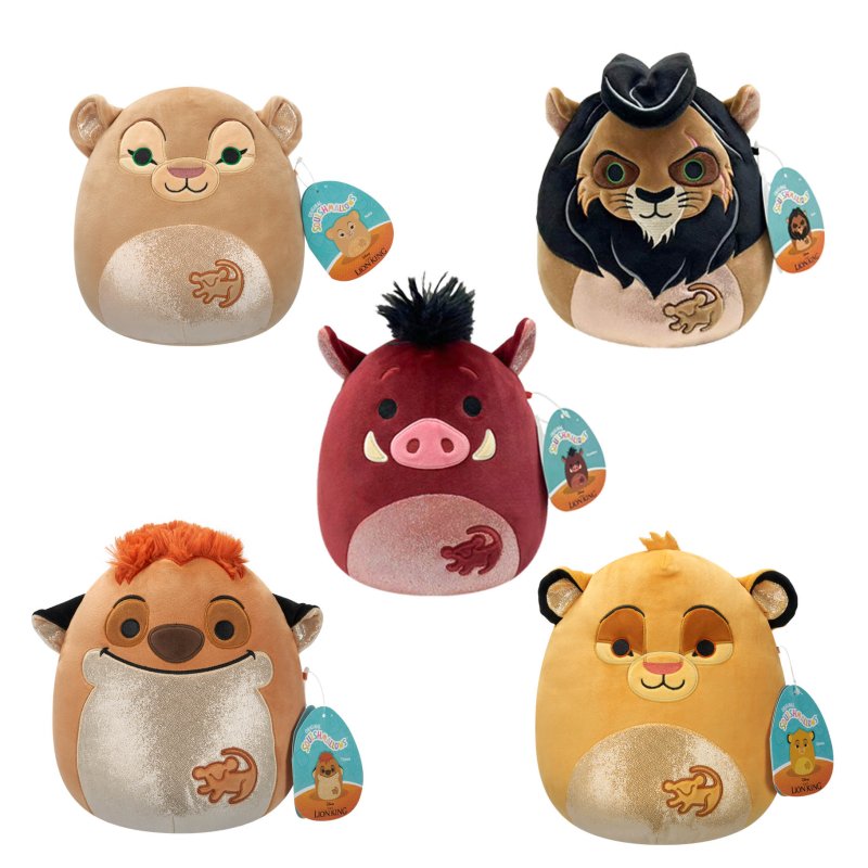 SQUISHMALLOWS LION KING 20 CM ASSORTI - 586 0615 - 586-0615