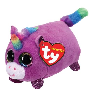 TY TEENY TY&apos;S ROSETTE UNICORN 10CM - 586 1497 - 586-1497