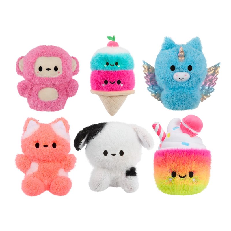 FLUFFIE STUFFIEZ SMALL PLUSH ASST - 594 3002 - 594-3002