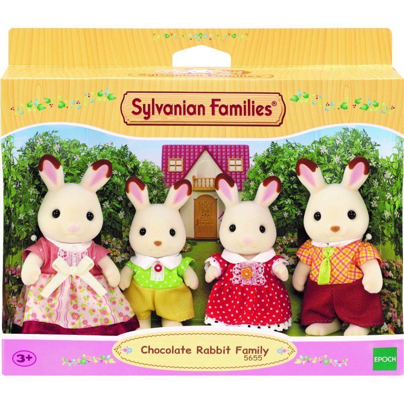 SYLVANIAN FAMILIES 5655 CHOCOLATE RABBIT - 594 5655 - 594-5655