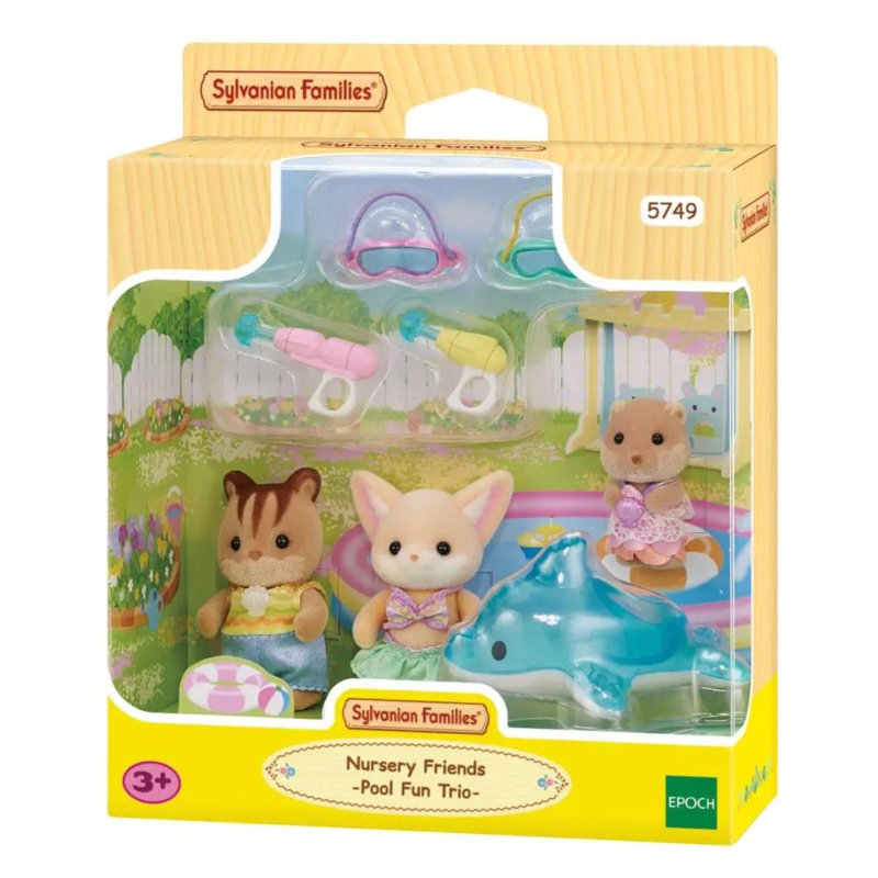 SYLVANIAN FAMILIES TRIO PEUTERVRIENDJES - 594 5749 - 594-5749