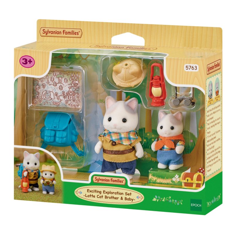 SYLVANIAN FAMILY 5763 DUO AVONTURIERS LA - 594 5763 - 594-5763