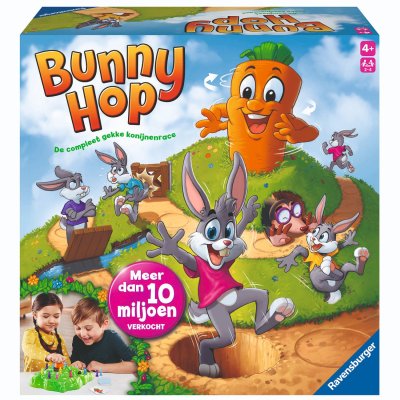 RAVENSBURGER SPEL BUNNY HOP - 601 3459 - 601-3459