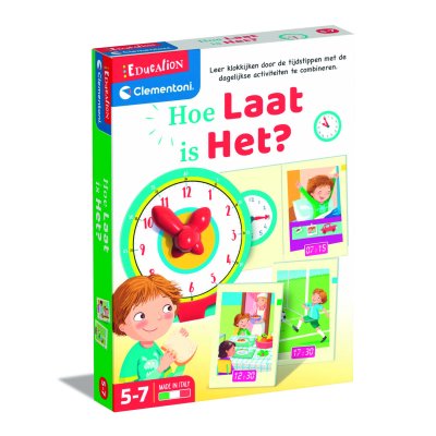 CLEMENTONI LEREN KLOK KIJKEN (NL) - 601 6177 - 601-6177