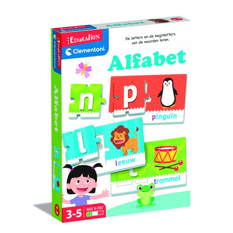 CLEMENTONI SPEL LEER HET ALFABET (NL) - 601 6178 - 601-6178