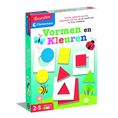 CLEMENTONI SPEL VORMEN EN KLEUREN (NL) - 601 6179 - 601-6179