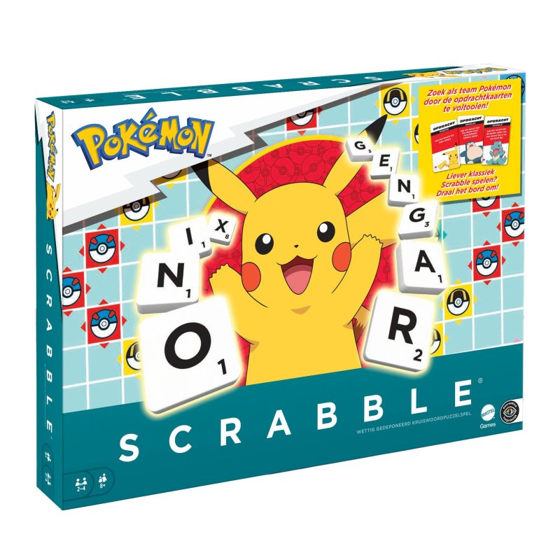 SPEL SCRABBLE POKEMON - 601 7777 - 601-7777