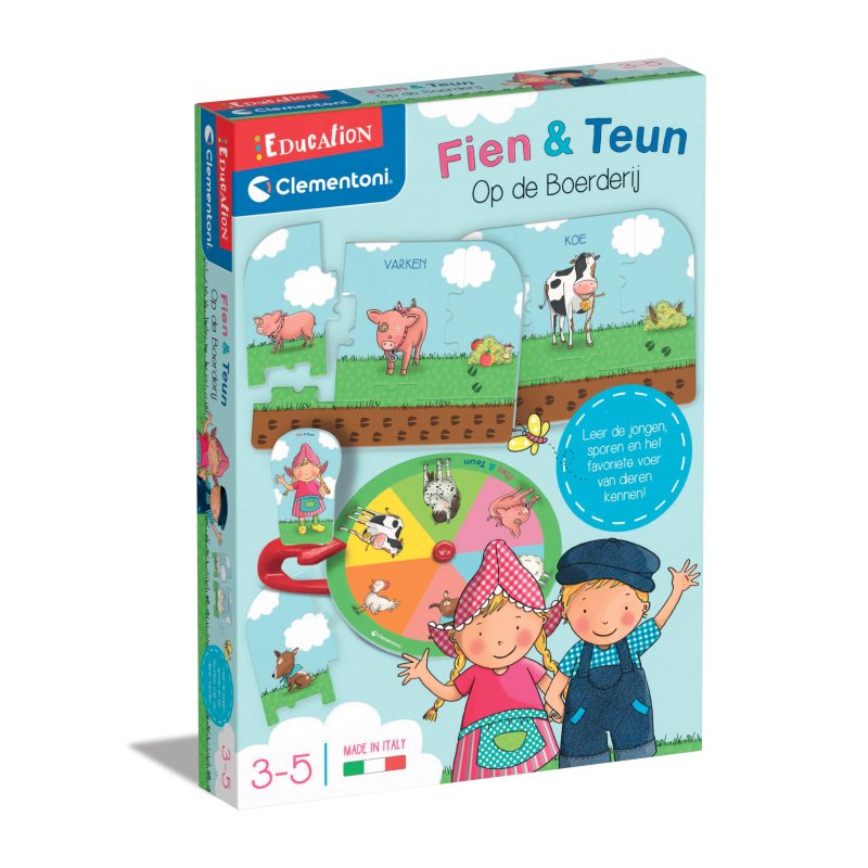 CLEMENTONI FIEN EN TEUN OP DE BOERDERIJ - 601 8116 - 601-8116