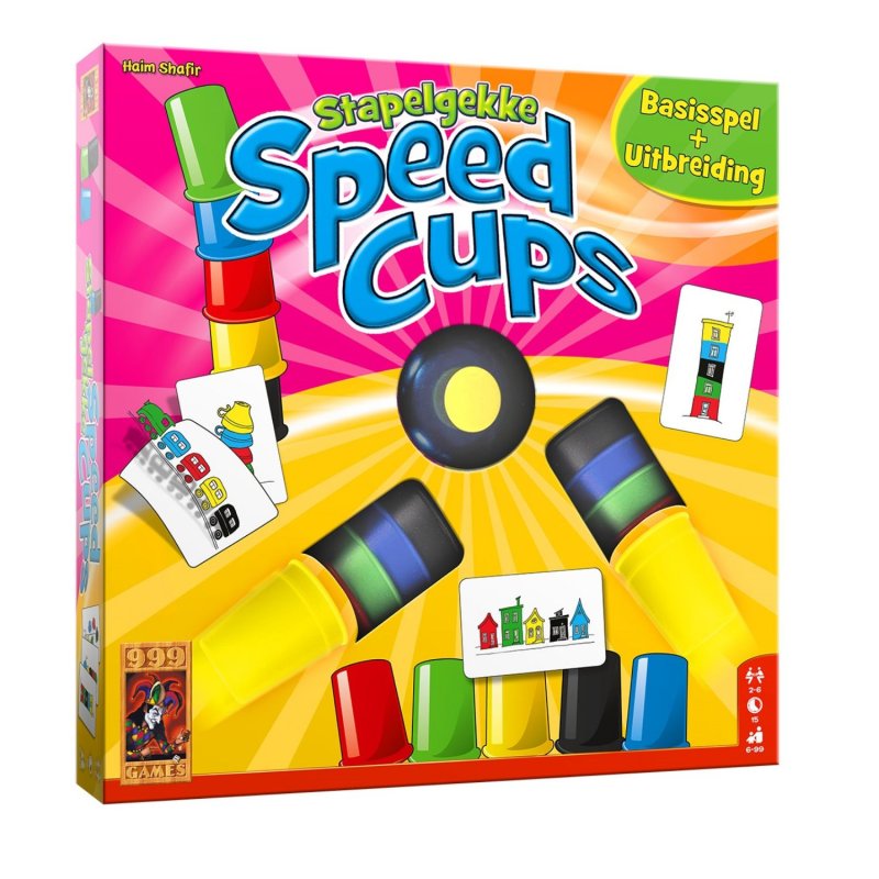 SPEL STAPELGEKKE SPEEDCUPS 6 SPELERS - 601 8976 - 601-8976