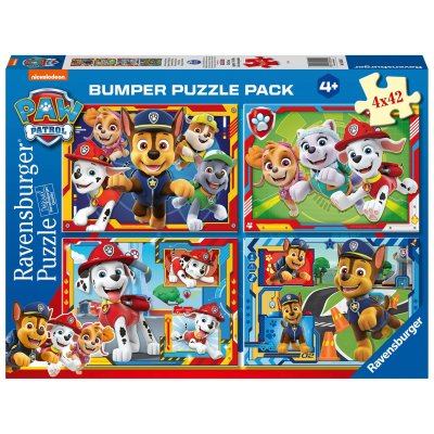 PUZZEL PAW PATROL 4 X 42 STUKJES - 603 0505 - 603-0505