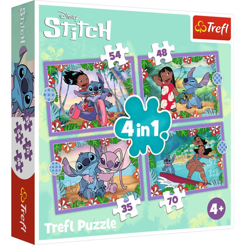 PUZZEL STITCH 4 IN 1 - 603 4633 - 603-4633