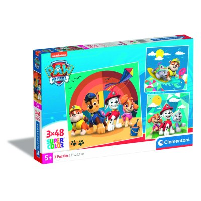 CLEMENTONI PAW PATROL PUZZEL 3 X 48 STUK - 603 5291 - 603-5291