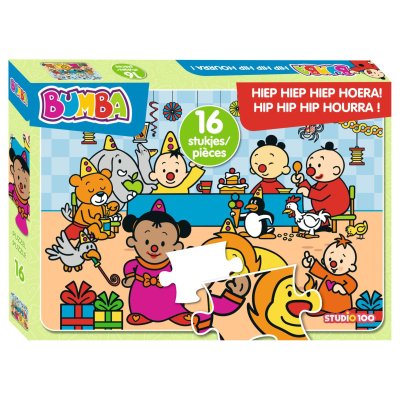 BUMA PUZZEL 16 STUKS HIEP HIEP HIEP HOER - 603 5570 - 603-5570