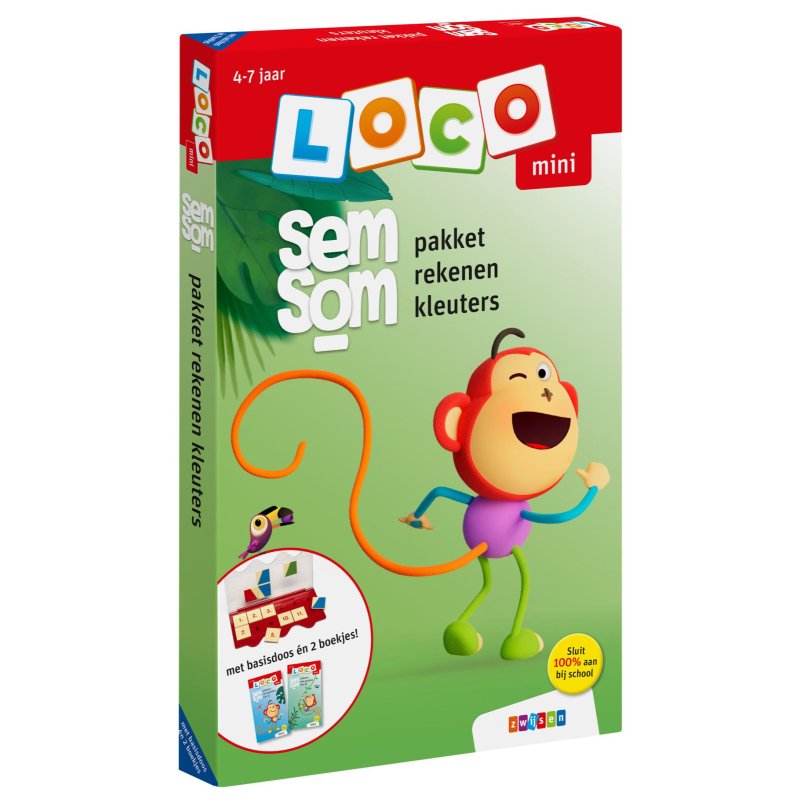 SEMSOM LOCO MINI PAKKET REKENEN KLEUTERS - 608 2447 - 608-2447