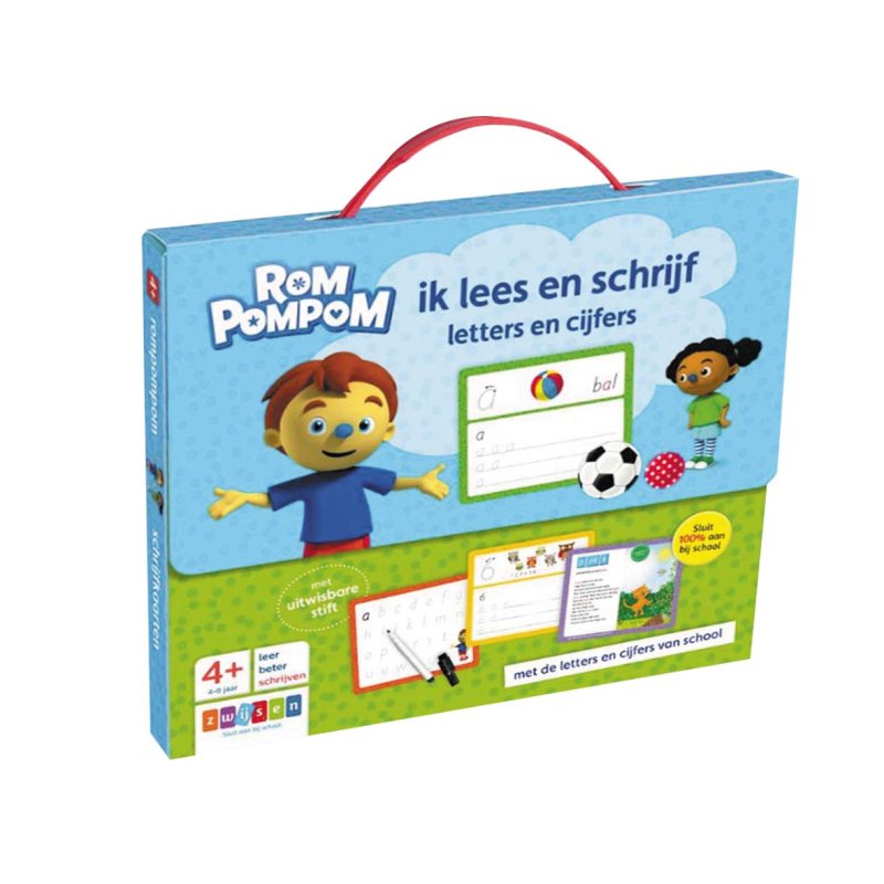 ROMPOMPOM IK LEES EN SCHRIJF KOFFER - 608 6621 - 608-6621