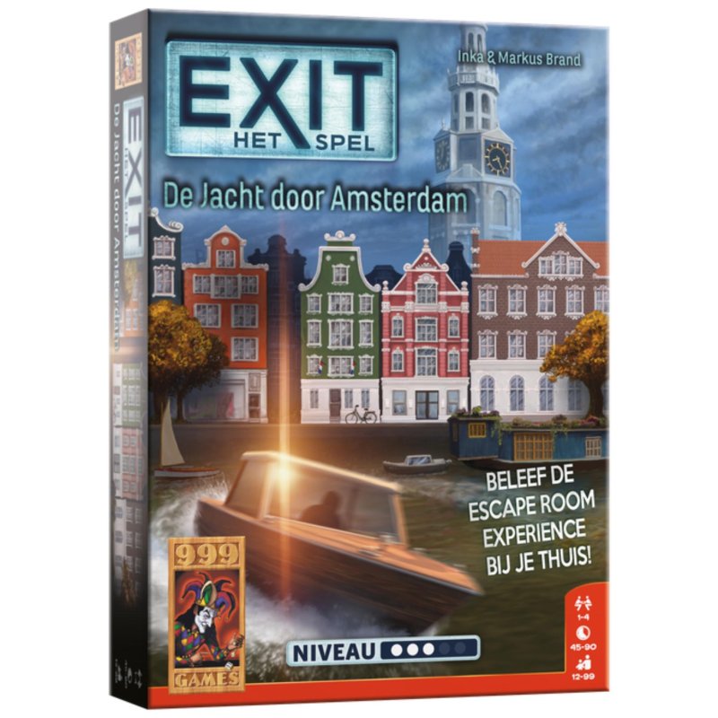 EXIT HET SPEL : DE JACHT DOOR AMSTERDAM - 610 8323 - 610-8323