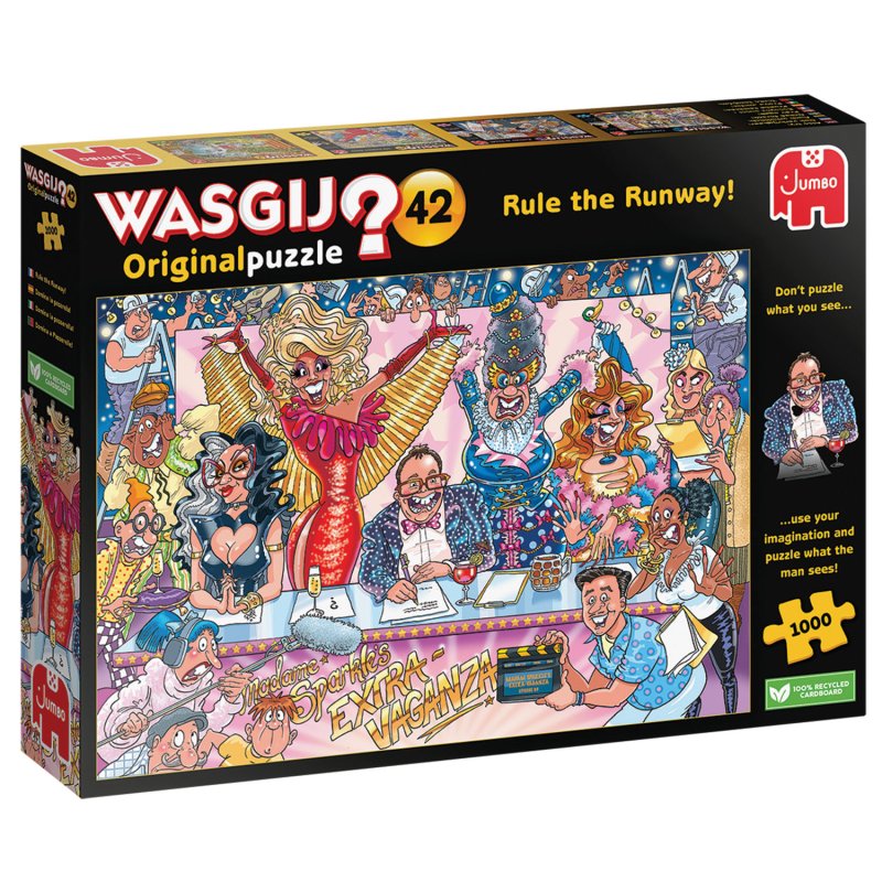 WASGIJ ORIGINAL PUZZEL 42 GLITTER EN SCH - 613 0013 - 613-0013