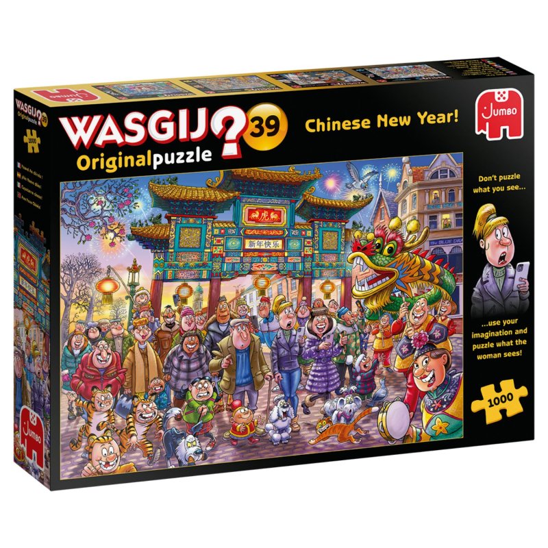 PUZZEL WASGIJ ORIGINAL 39 JANUARI 1000 S - 613 0112 - 613-0112