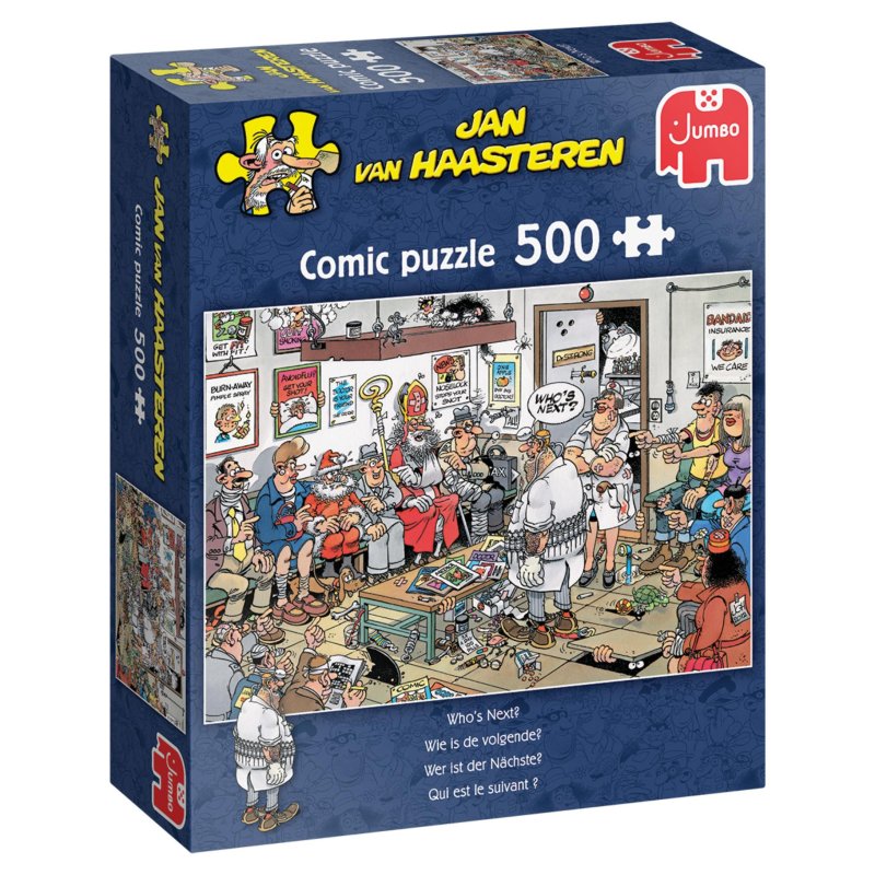 PUZZEL JAN VAN HAASTEREN WIE IS DE VOLGE - 613 0326 - 613-0326